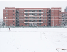 教学楼雪景